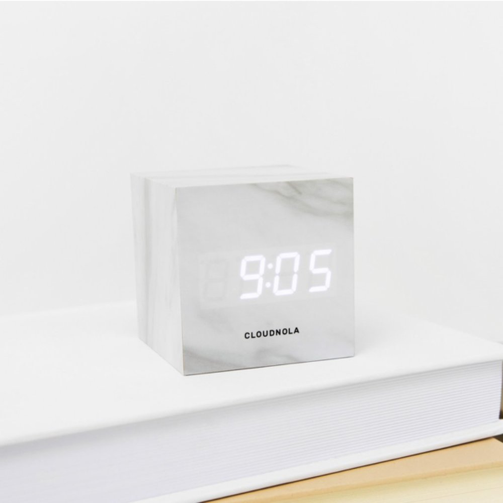 NWT Cloudnola Block Clock